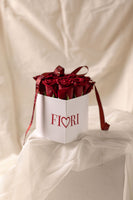 MINIBOX 9 - CORAZON PETIT RED (base de corazon con 9 rosas rojas)