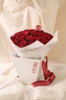 RA88 - RED LOVE (ramo de 40 rosas rojas en bolsa porta ramo)