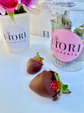 mini 26 FLORES Y FRUTILLAS BAÑADAS
