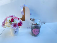 mini 26 FLORES Y FRUTILLAS BAÑADAS
